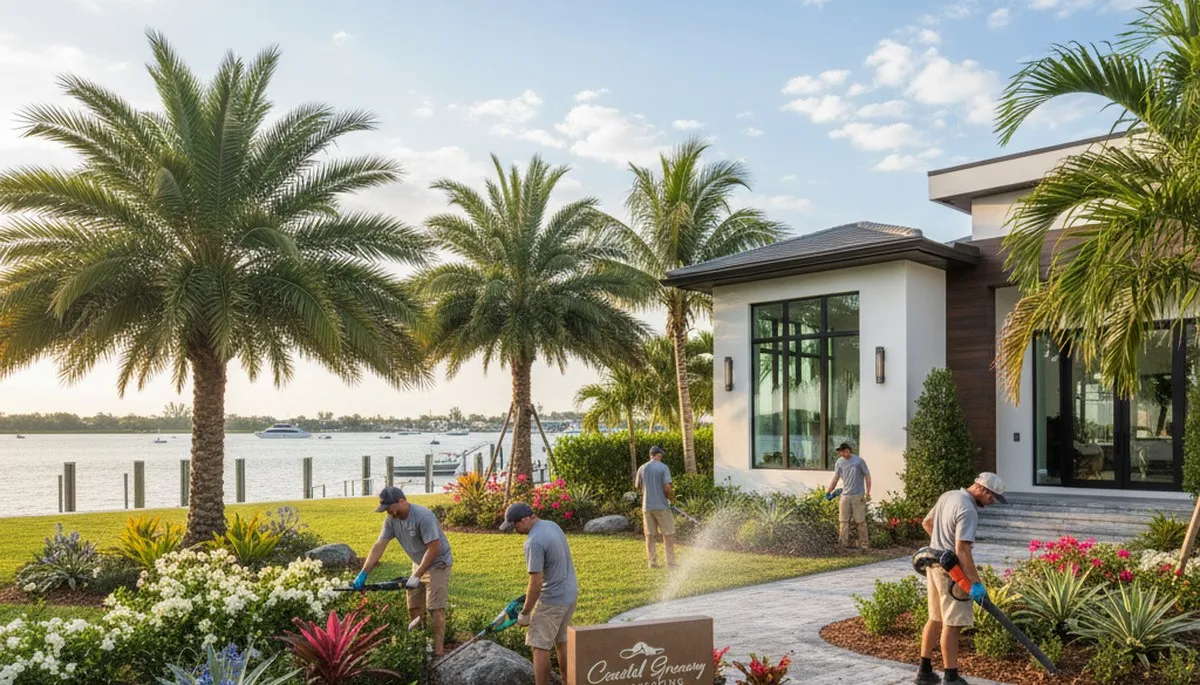 West Palm Beach, FL landscaping service for lawn care and yard maintenance