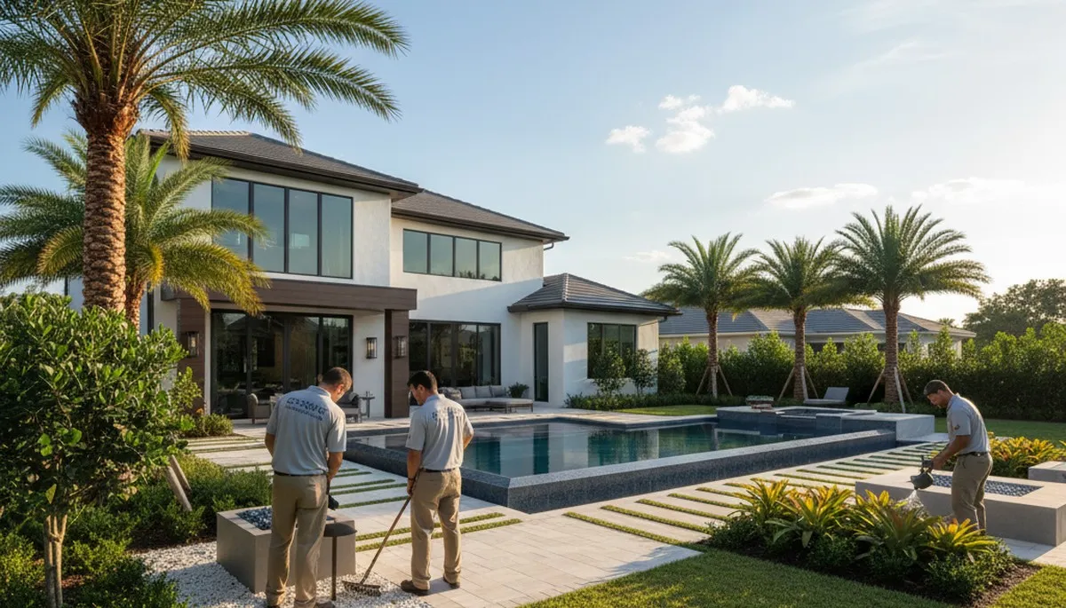 West Palm Beach, FL landscaping service for lawn maintenance and yard care