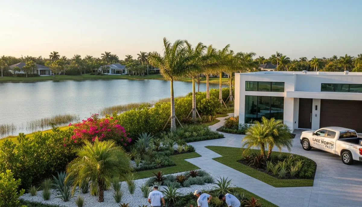 West Palm Beach, FL landscaping service for lawn care and yard maintenance