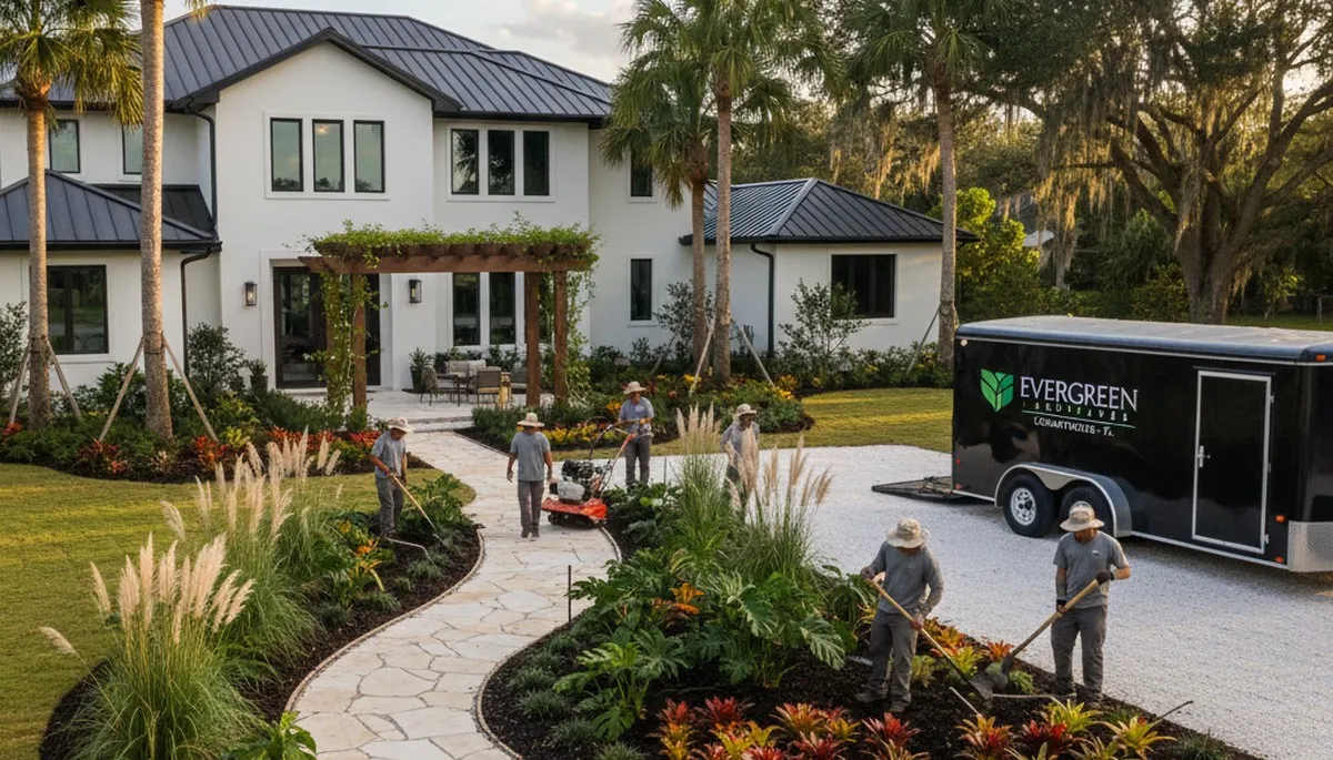 West Palm Beach, FL landscaping service for professional lawn care and yard maintenance