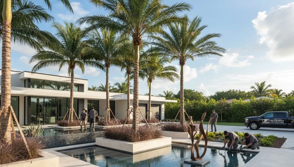 West Palm Beach, FL landscaping service for lawn care and yard maintenance