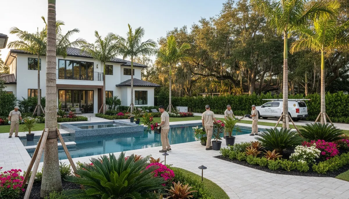 West Palm Beach, FL landscaping service for lawn care and property maintenance
