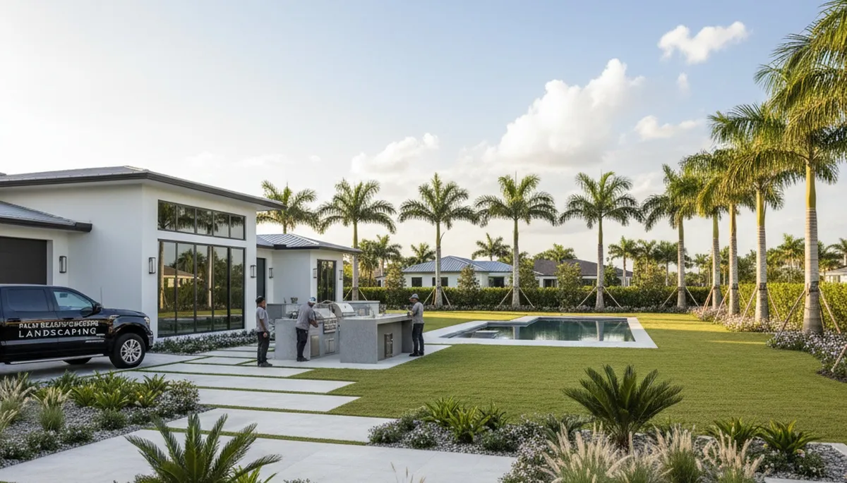 West Palm Beach, FL landscaping services for lawn care and yard maintenance