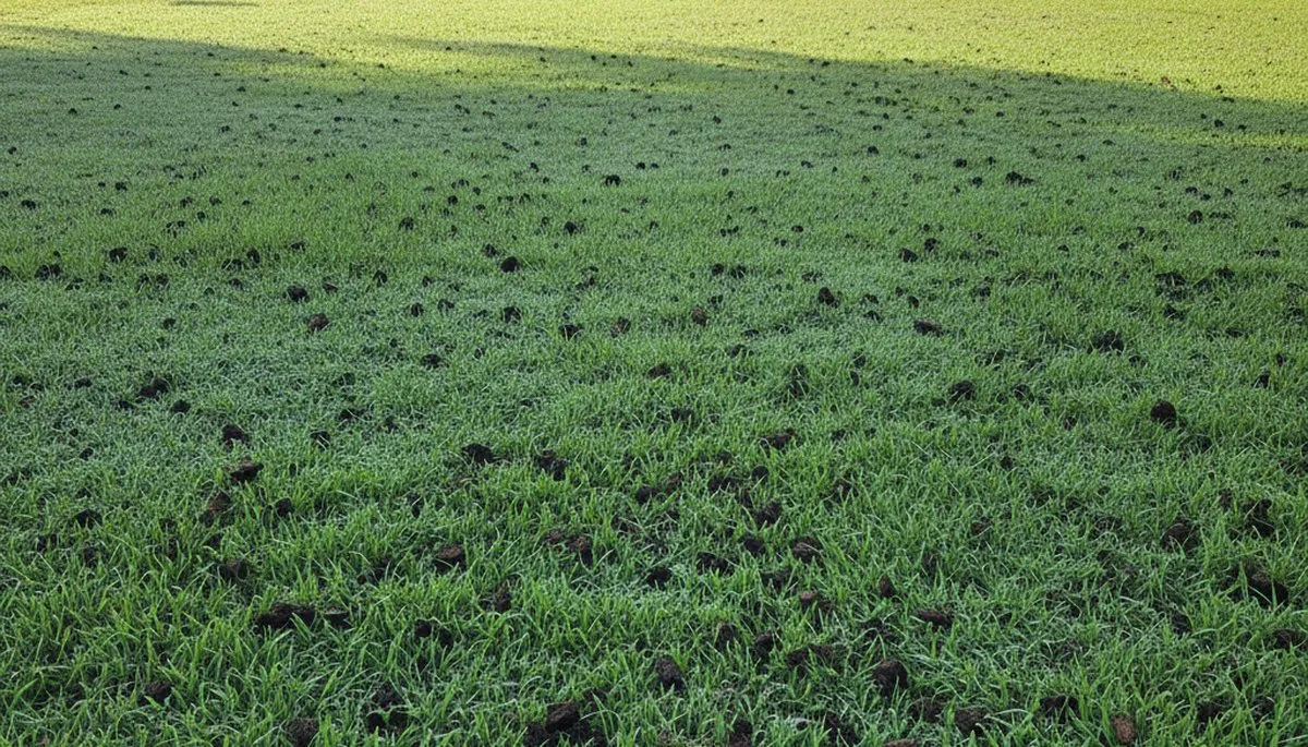 Post-aeration lawn recovery showing greener, thicker grass in West Palm Beach, FL landscaping service